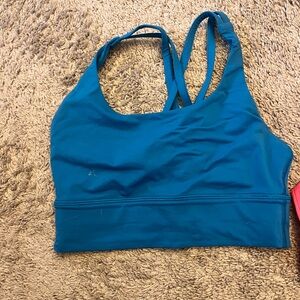 Lululemon Longline Energy Bra - Hawaiian blue - SIZE 4